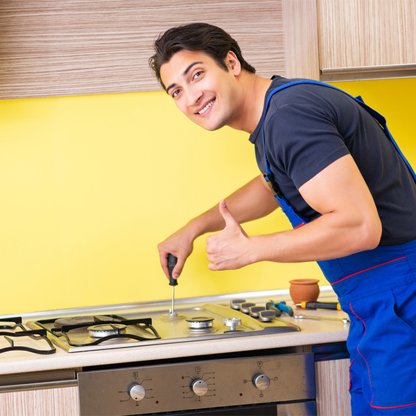 can you provide references from satisfied stove repair customers in Saline County